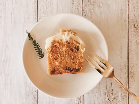 ホットケーキミックスでキャロットケーキ♪